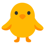 Front-Facing Baby Chick