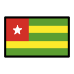 Flag: Togo