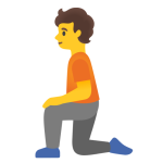 Person Kneeling