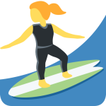 Woman Surfing