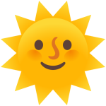 Sun With Face