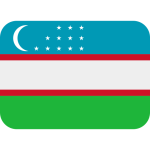 Flag: Uzbekistan