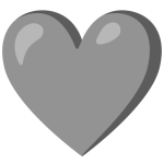 Grey Heart