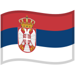 Flag: Serbia