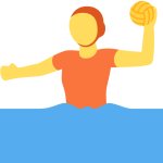 Person Playing Water Polo