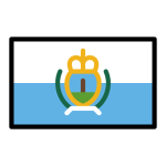 Flag: San Marino