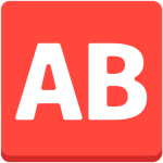 Ab Button (Blood Type)