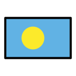 Flag: Palau