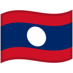 Flag: Laos