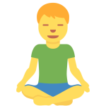 Man In Lotus Position