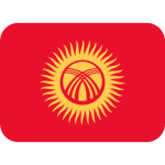 Flag: Kyrgyzstan