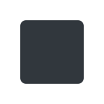 Black Medium-Small Square