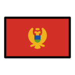 Flag: Montenegro