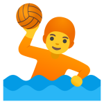 Person Playing Water Polo