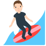 Person Surfing