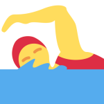 Woman Swimming