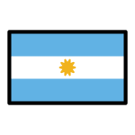 Flag: Argentina