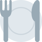 Fork And Knife With Plate