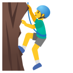 Man Climbing