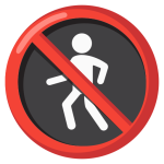 No Pedestrians