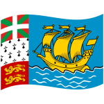 Flag: St. Pierre & Miquelon