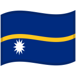 Flag: Nauru