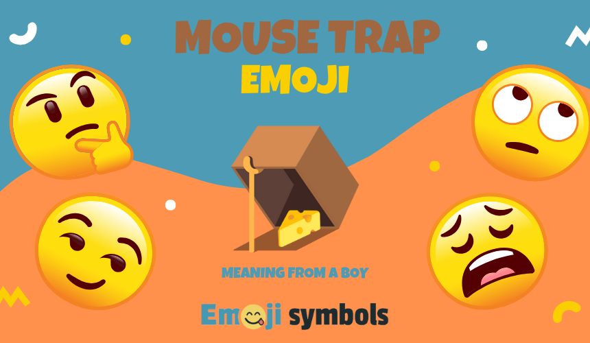 Mouse Trap emoji from boy