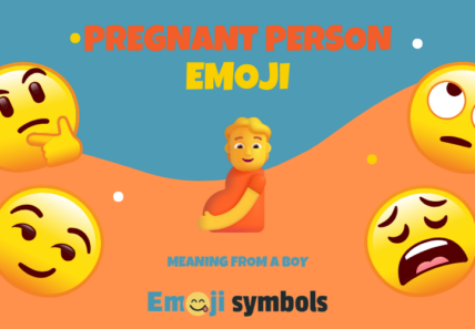 Pregnant person emoji from boy