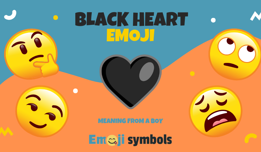 black heart emoji from boy