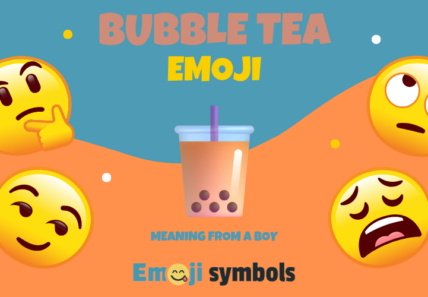 bubble tea emoji from boy