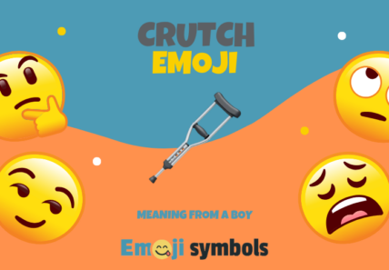 crutch emoji from boy