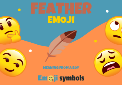 feather emoji from boy