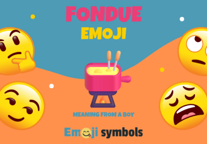 fondue emoji from boy