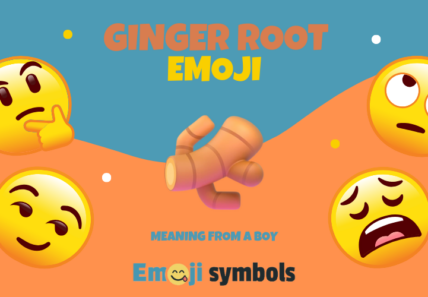 ginger root emoji from boy