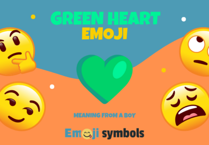 green heart emoji from boy