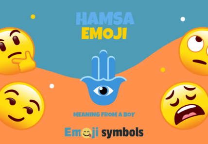 hamsa emoji from boy