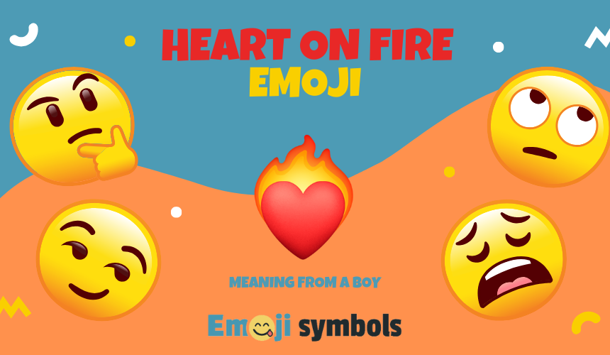 heart on fire emoji from boy