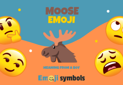 moose emoji from boy