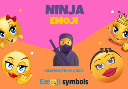 ninja emoji from a girl