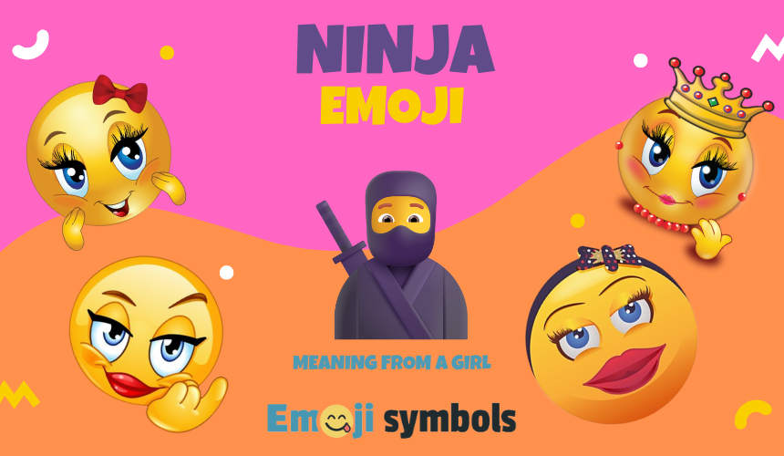 ninja emoji from a girl