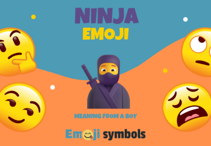 ninja emoji from boy