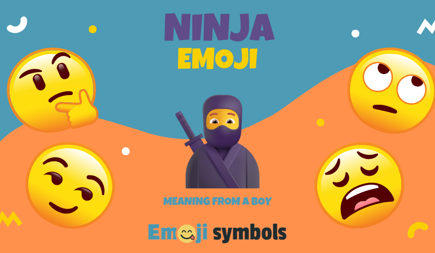 ninja emoji from boy