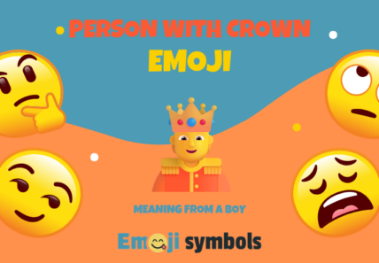 person with crown emoji from boy