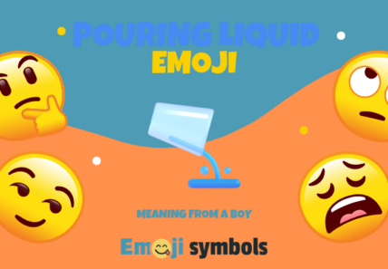 pouring liquid emoji from boy