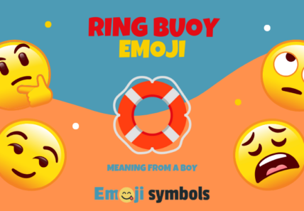 ring buoy emoji from boy