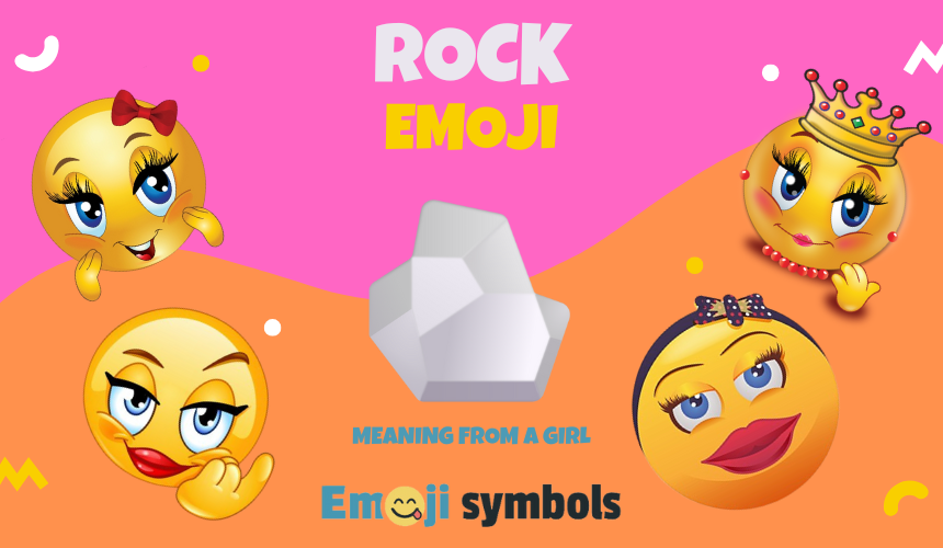 rock emoji from a girl