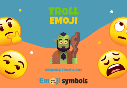 troll emoji from boy