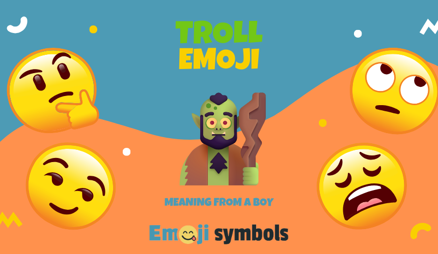 troll emoji from boy