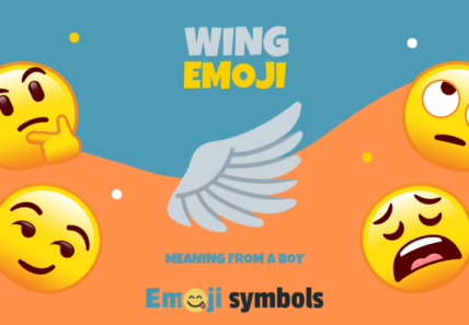 wing emoji from boy