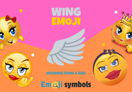 wing emoji from girl